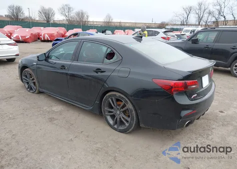 2019 Acura Tlx Tech A-Spec Pkgs from USA, damaged, VIN 19UUB1F65KA004301